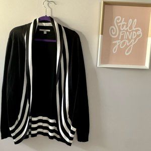 Black and White Cardigan